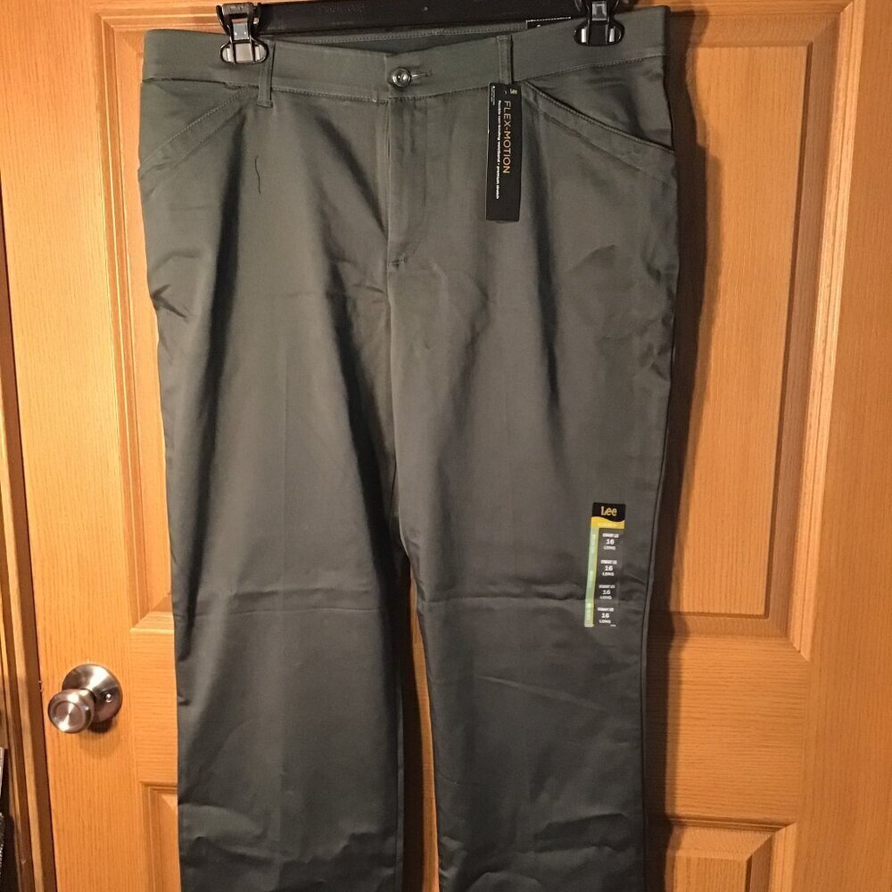 Lee Riders Forest Green Khakis